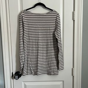 Gap Maternity striped boatneck top